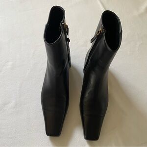 Massimo Dutti Black Ankle Boots